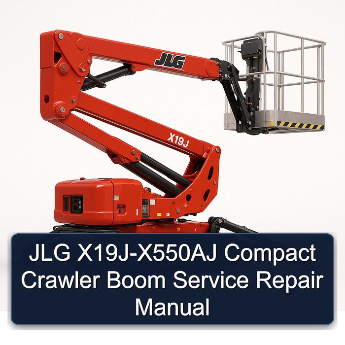 JLG X19J-X550AJ Compact Crawler Boom Service Repair Manual