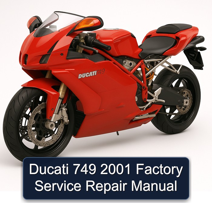 Ducati 749 2001 Factory Service Repair Manual
