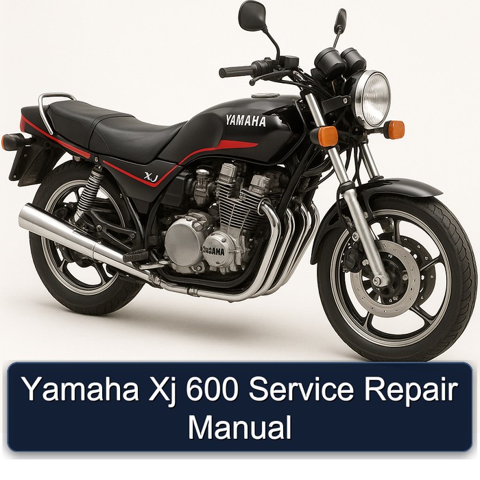 Yamaha Xj 600 Manual de servicio y reparación