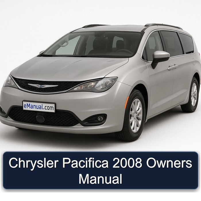 Chrysler Pacifica 2008 Owners Manual