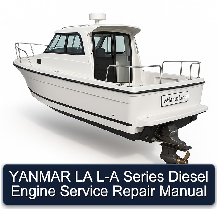 YANMAR LA L-A Series Diesel Engine Manual de servicio y reparación