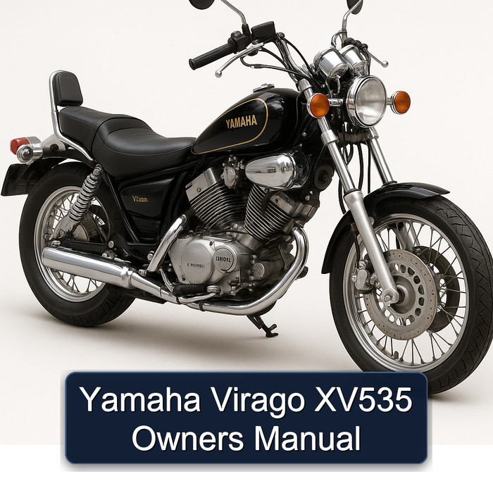 Yamaha Virago XV535 Owners Manual 