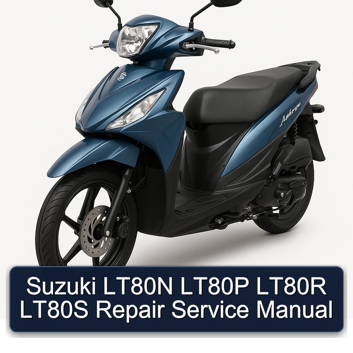Suzuki LT80N LT80P LT80R LT80S Repair Service Manual