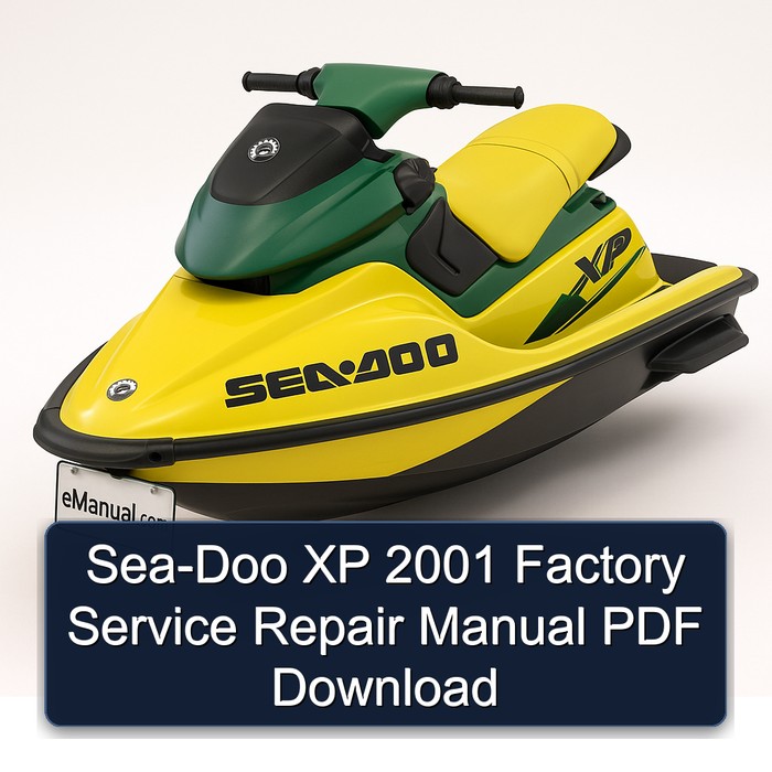 Sea-Doo XP 2001 Factory Service Repair Manual PDF Download