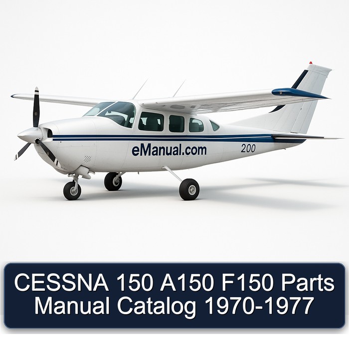 CESSNA 150 A150 F150 Parts Manual Catalog 1970-1977