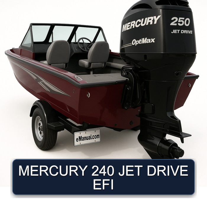 MERCURY 240 JET DRIVE EFI