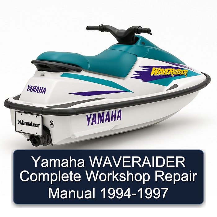 Yamaha WAVERAIDER Complete Workshop Repair Manual 1994-1997