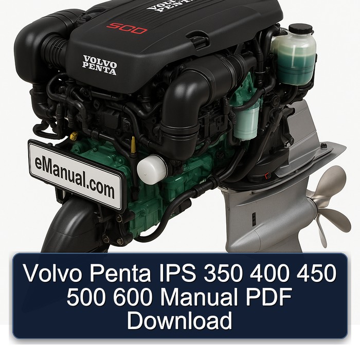 Volvo Penta IPS 350 400 450 500 600 Manual PDF Download