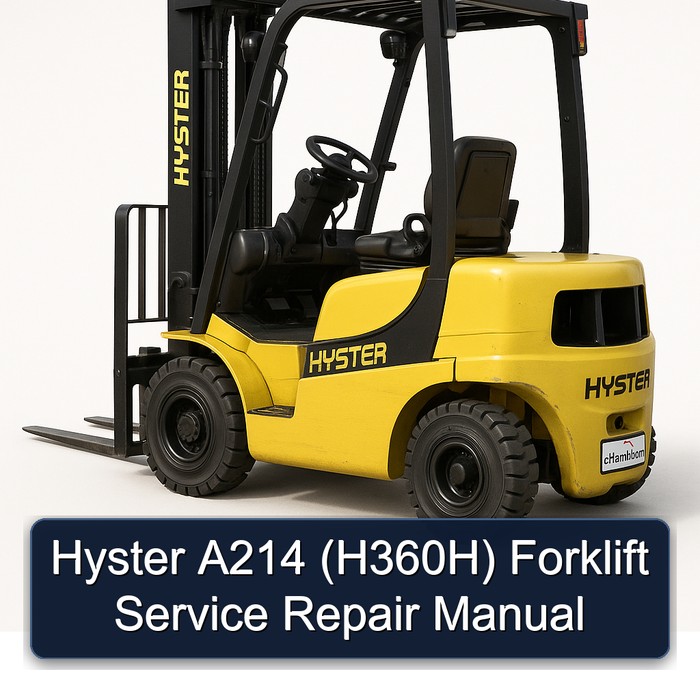Hyster A214 (H360H) Gabelstapler Servicehandbuch
