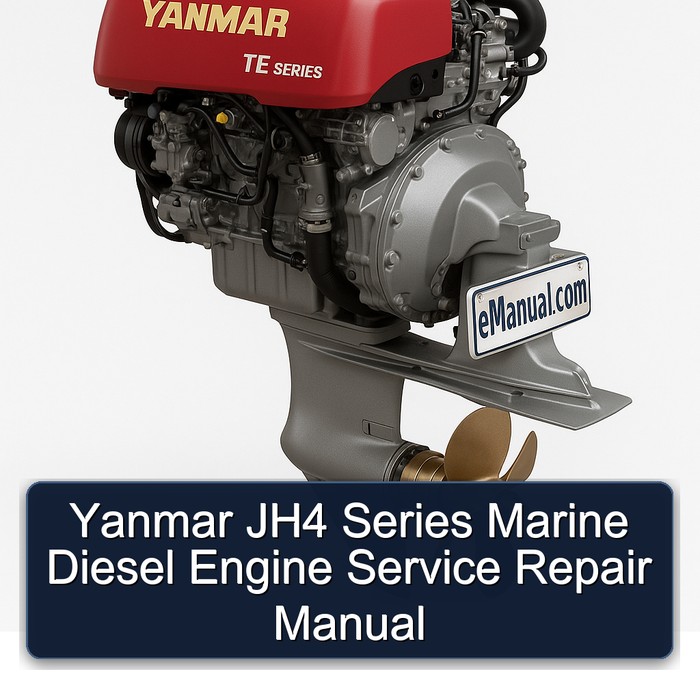 Yanmar JH4 Series Marine Diesel Engine Service Repair Manual 