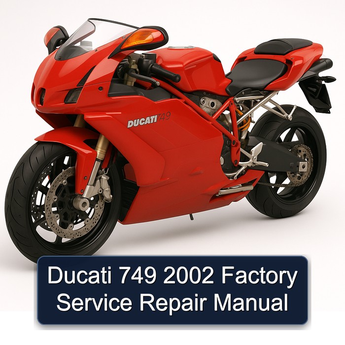 Ducati 749 2002 Factory Service Repair Manual