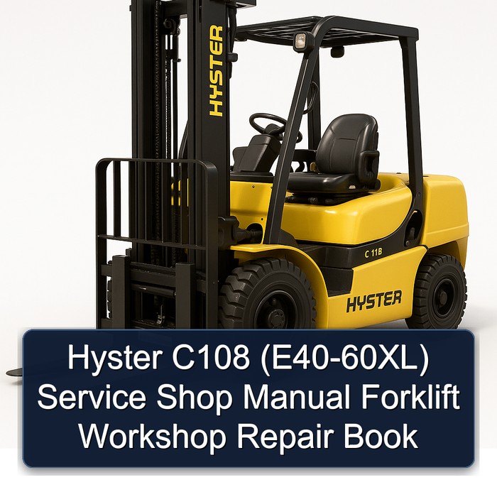 Hyster C108 (E40-60XL) Werkstatt-Handbuch