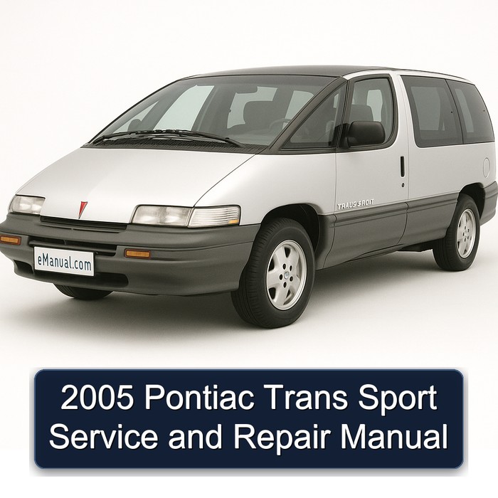 2005 Pontiac Trans Sport Manual de servicio y reparación