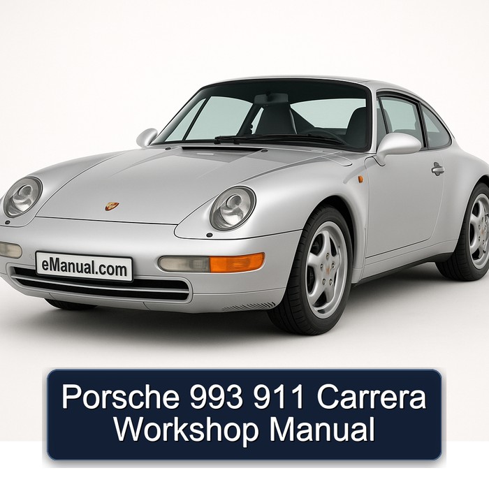 Porsche 993 911 Carrera Workshop Manual