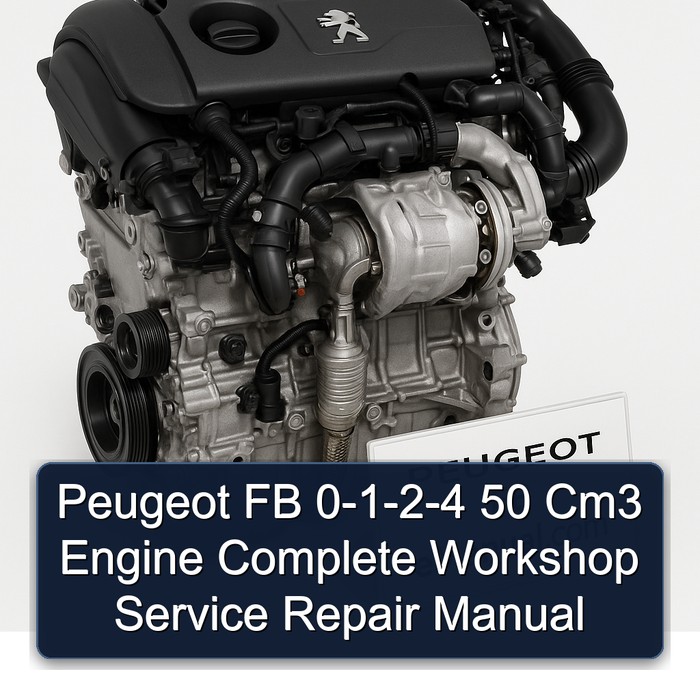 Manual de Taller Completo para Motor Peugeot FB 0-1-2-4 50 Cm3