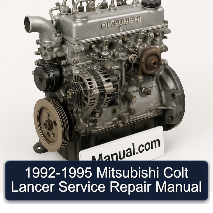1992-1995 Mitsubishi Colt Lancer Service Repair Manual 