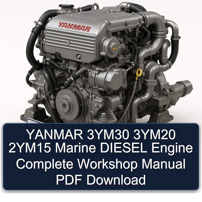 YANMAR 3YM30 3YM20 2YM15 Marine DIESEL Engine Complete Workshop Manual PDF Download