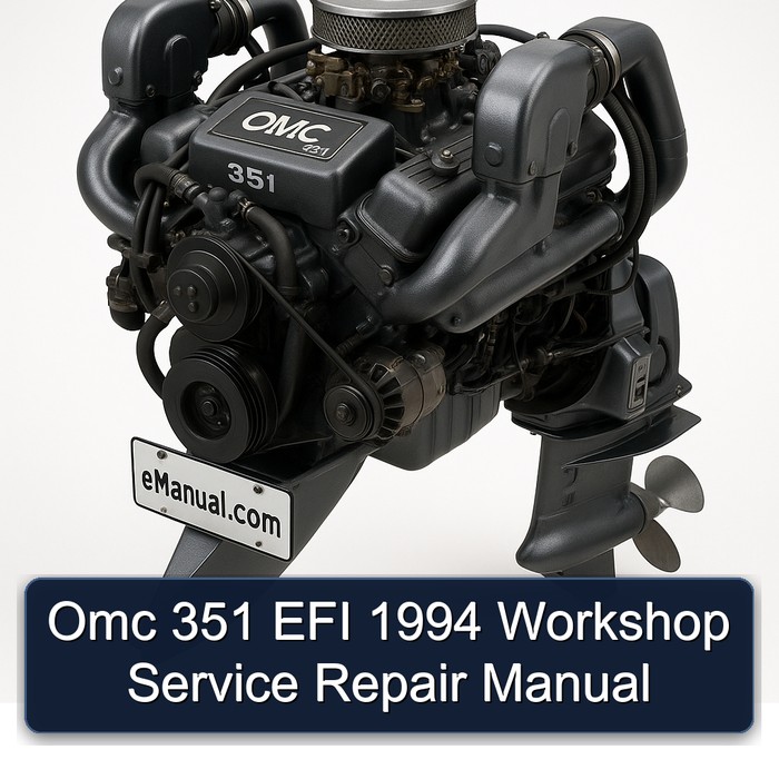 Omc 351 EFI 1994 Workshop Service Repair Manual