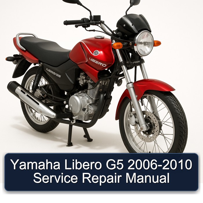 Yamaha Libero G5 2006-2010 Service Repair Manual