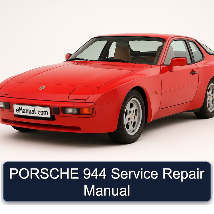 PORSCHE 944 Service Repair Manual