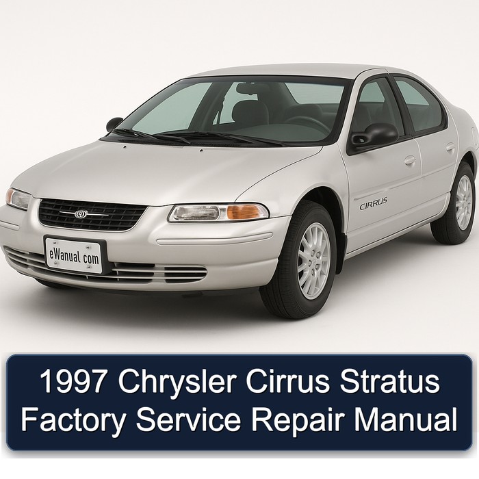 1997 Chrysler Cirrus Stratus Factory Manual de servicio y reparación