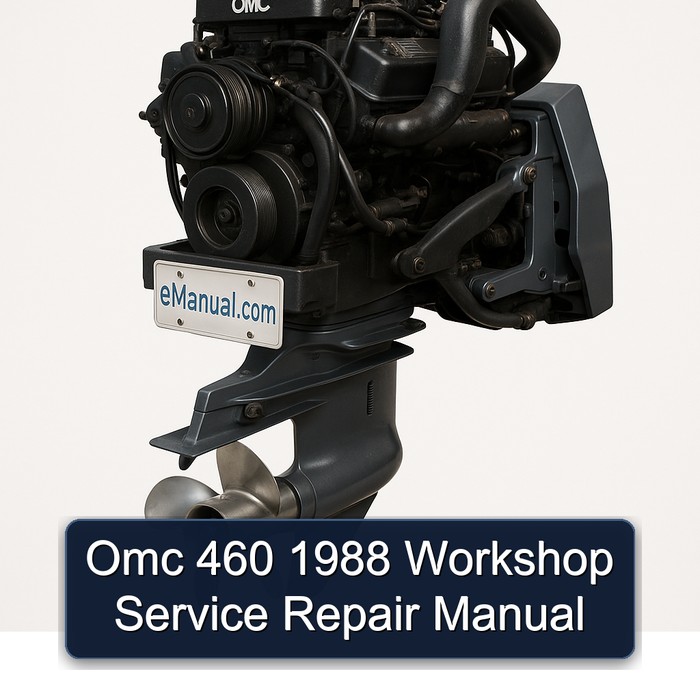 Omc 460 1988 Workshop Service Repair Manual