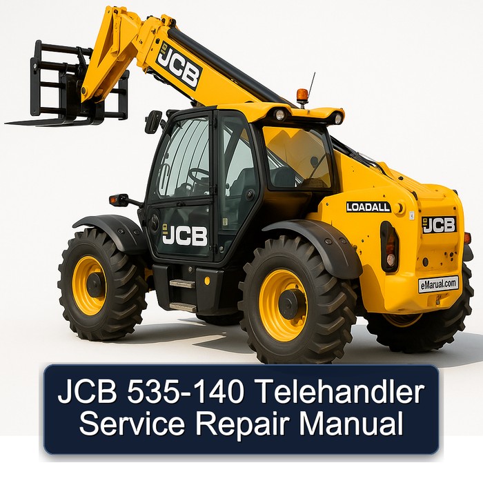 JCB 535-140 Telehandler Service Repair Manual
