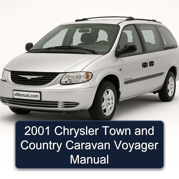 2001 Chrysler Town and Country Caravan Voyager Manual