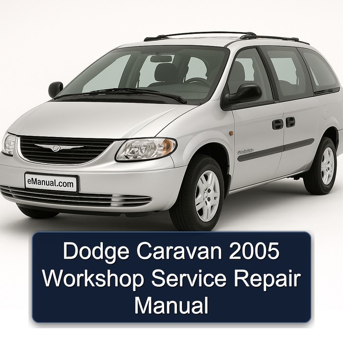Dodge Caravan 2005 Workshop Manual de servicio y reparación