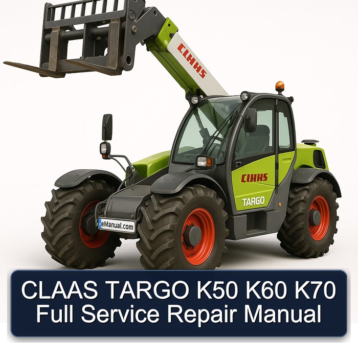 CLAAS TARGO K50/K60/K70 Reparaturhandbuch
