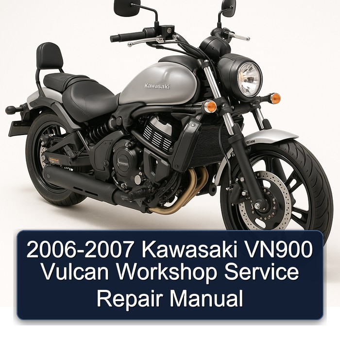 2006-2007 Kawasaki VN900 Vulcan Workshop Service Repair Manual
