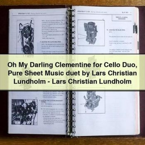 Oh My Darling Clementine for Cello Duo Pure Sheet Music Duet by Lars Christian Lundholm - Lars Christian Lundholm PDF Download