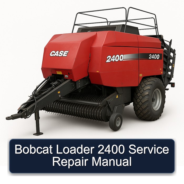 Bobcat Loader 2400 Workshop Service Repair Manual PDF Download