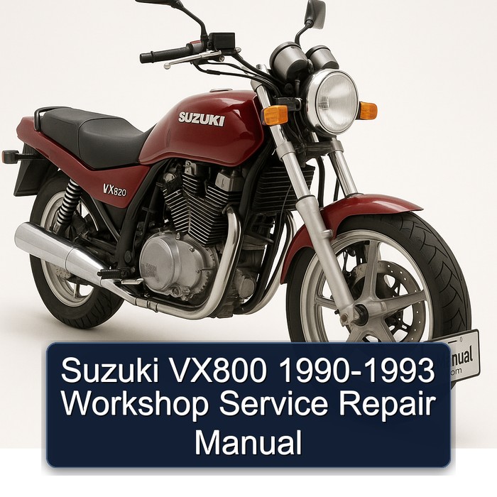 Suzuki VX800 1990-1993 Workshop Manual de servicio y reparación