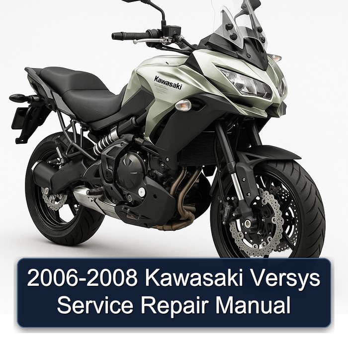 2006-2008 Kawasaki Versys Manual de servicio y reparación