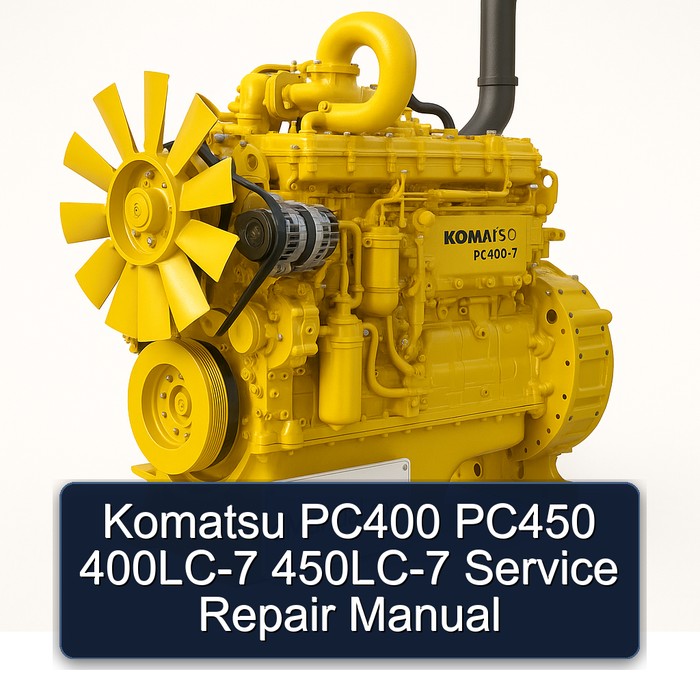 Manual de Servicio y Reparación Komatsu PC400 PC450 400LC-7 450LC-7