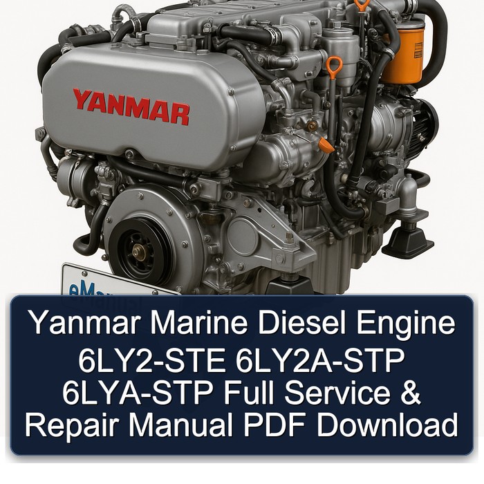 Yanmar Marine Diesel Engine 6LY2-STE 6LY2A-STP 6LYA-STP Full Service & Repair Manual PDF Download