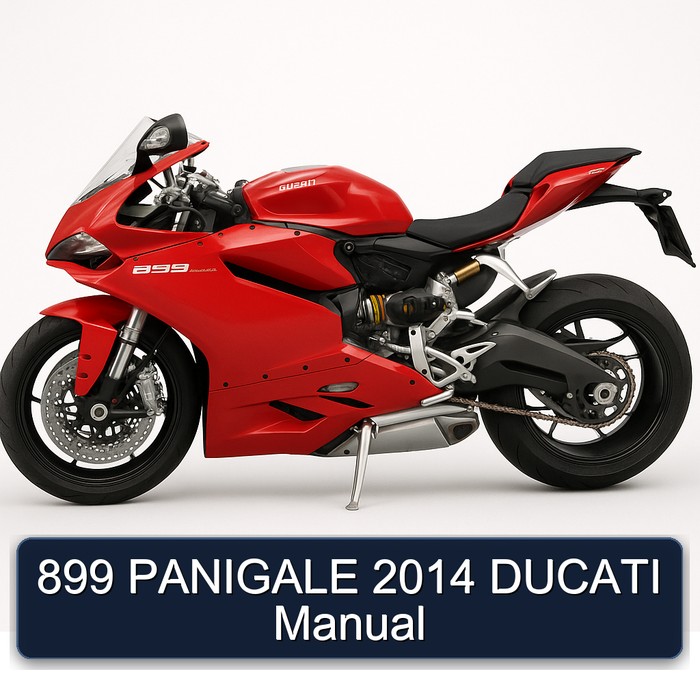 899 PANIGALE 2014 DUCATI Manual