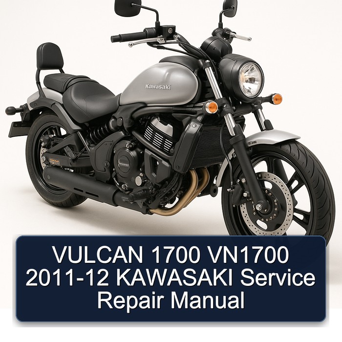 VULCAN 1700 VN1700 2011-12 KAWASAKI Manual de servicio y reparación