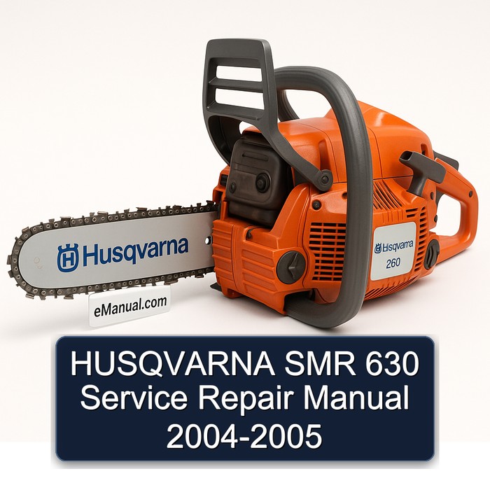 HUSQVARNA SMR 630 Service Repair Manual 2004-2005