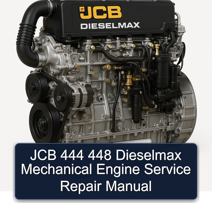 JCB 444 448 Dieselmax Mechanical Engine Service Repair Manual 