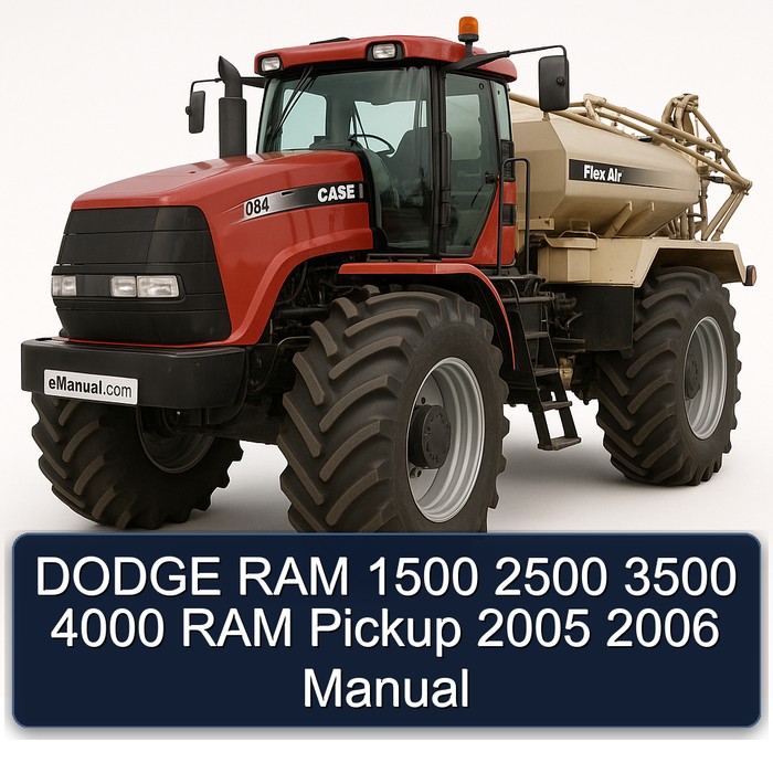Dodge Ram 1500/2500/3500/4000 Pickup 2005-2006 Manual