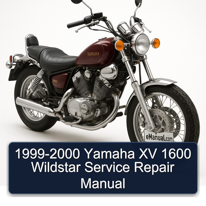1999-2000 Yamaha XV 1600 Wildstar Manual de servicio y reparación