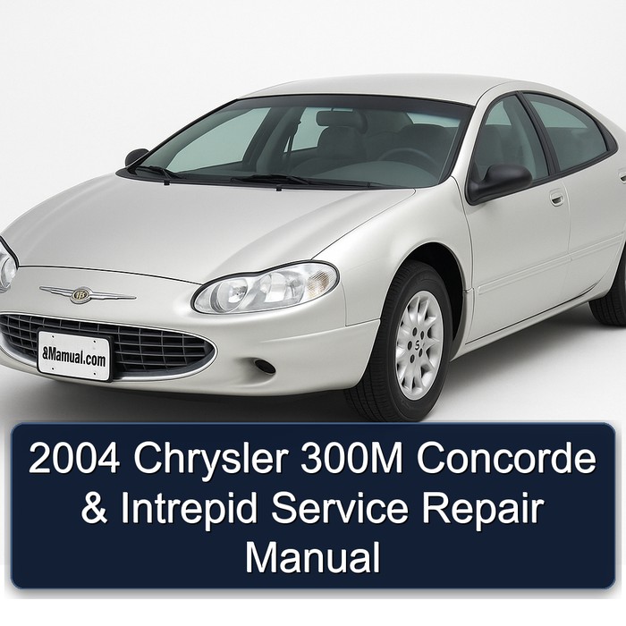 2004 Chrysler 300M Concorde & Intrepid Service Repair Manual
