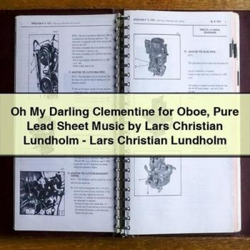 Oh My Darling Clementine for Oboe Pure Lead Sheet Music by Lars Christian Lundholm - Lars Christian Lundholm PDF Download