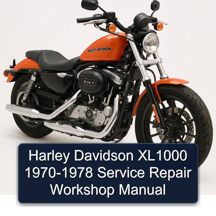 Harley Davidson XL1000 1970-1978 Service Repair Workshop Manual