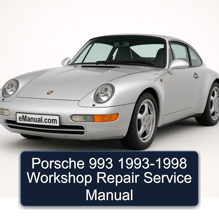 Porsche 993 1993-1998 Workshop Repair Service Manual