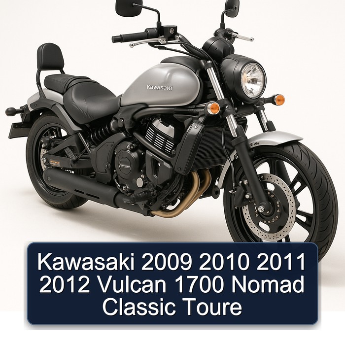 Kawasaki 2009 2010 2011 2012 Vulcan 1700 Nomad Classic Toure