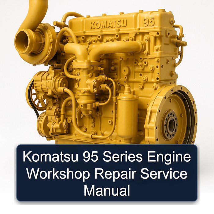 Komatsu 95 Series Engine Workshop Repair Service Manual