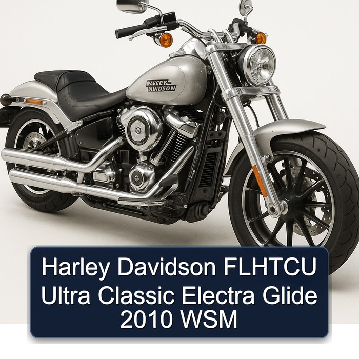 Harley Davidson FLHTCU Ultra Classic Electra Glide 2010 WSM